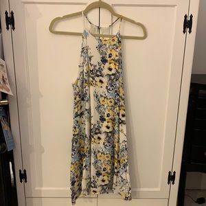 Floral shift dress